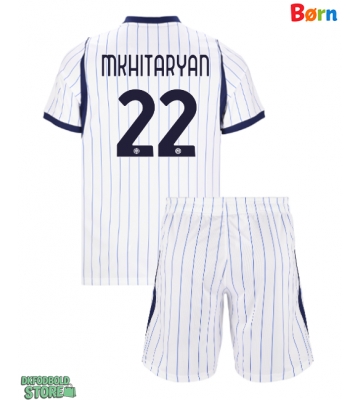 Inter Milan Henrikh Mkhitaryan #22 Replika Babytøj Udebanesæt Børn 2026-27 Kortærmet (+ Korte bukser)